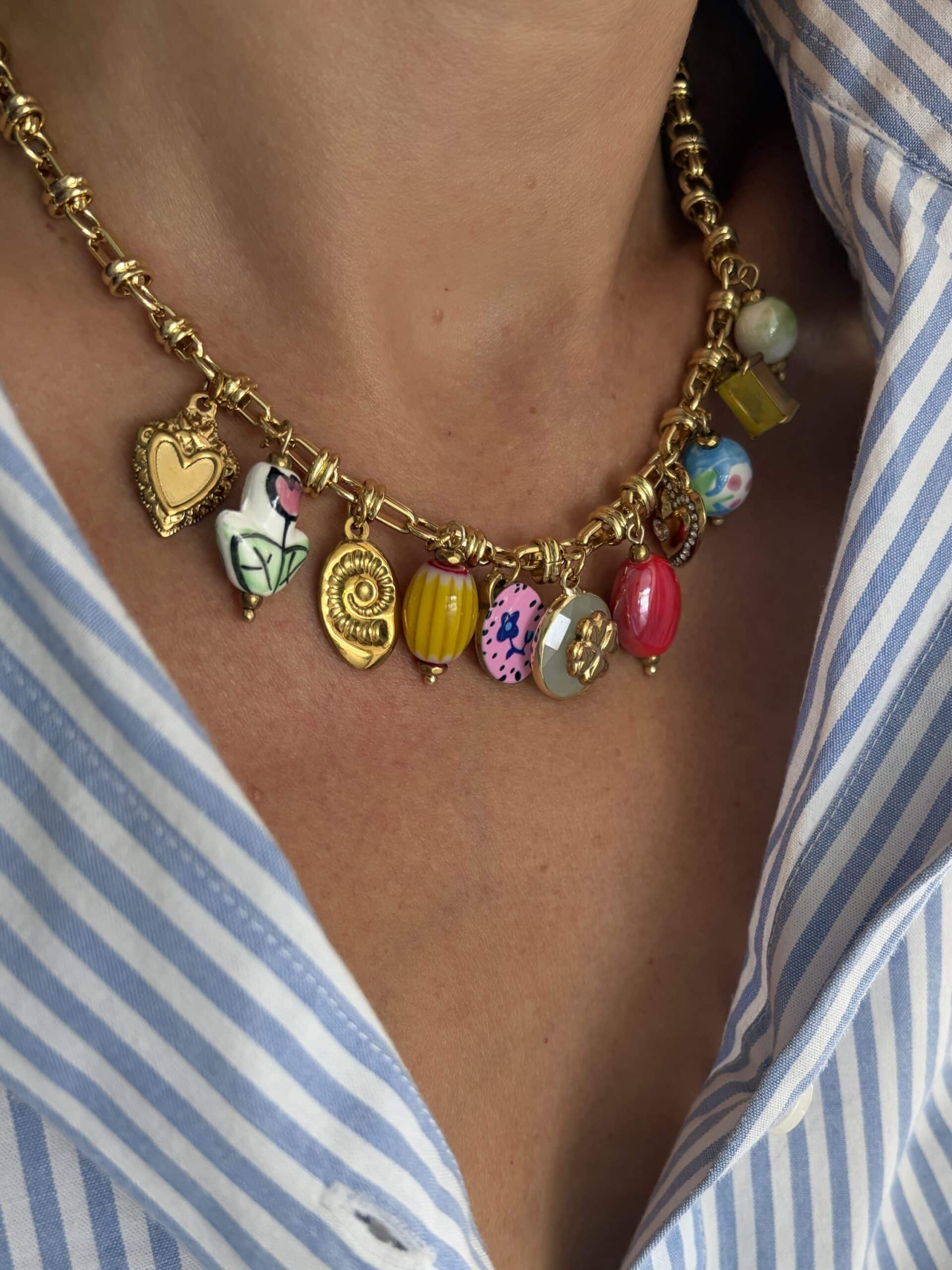 Collier EMA - Doré