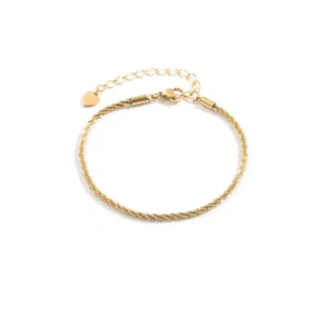 bracelet fin en acier inoxydable bijou la boutique de cha