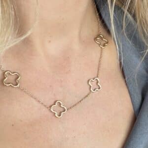 Collier LINE - Doré