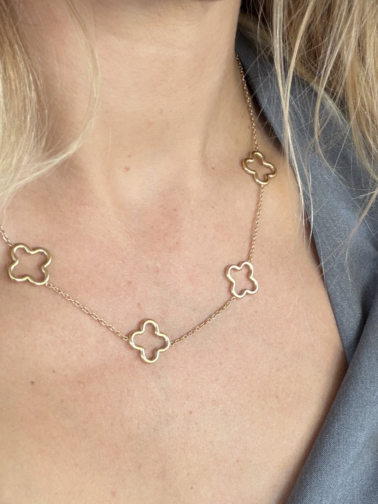 Collier LINE - Doré