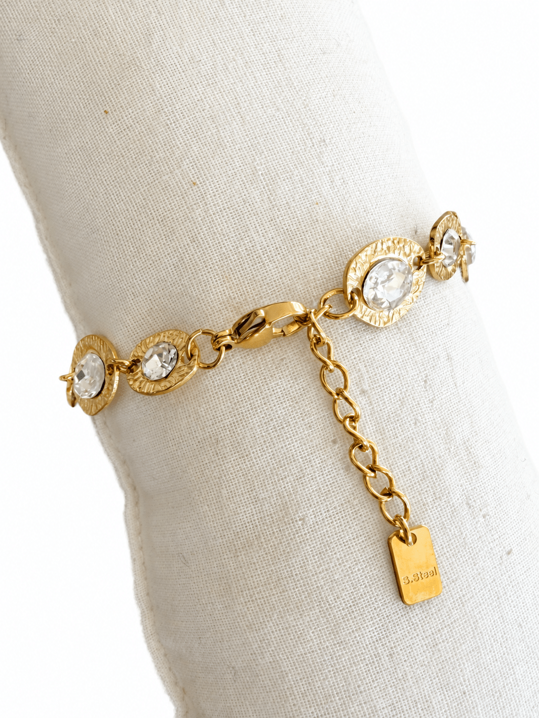 Bracelet SHINY MARION - Doré & Blanc – Image 3