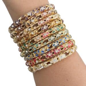 Bracelet Thailandais AÏDA - Doré