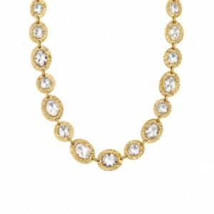 Collier SHINY MARION  - Doré & Blanc
