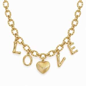 Collier AMOUR SALÉ - Doré
